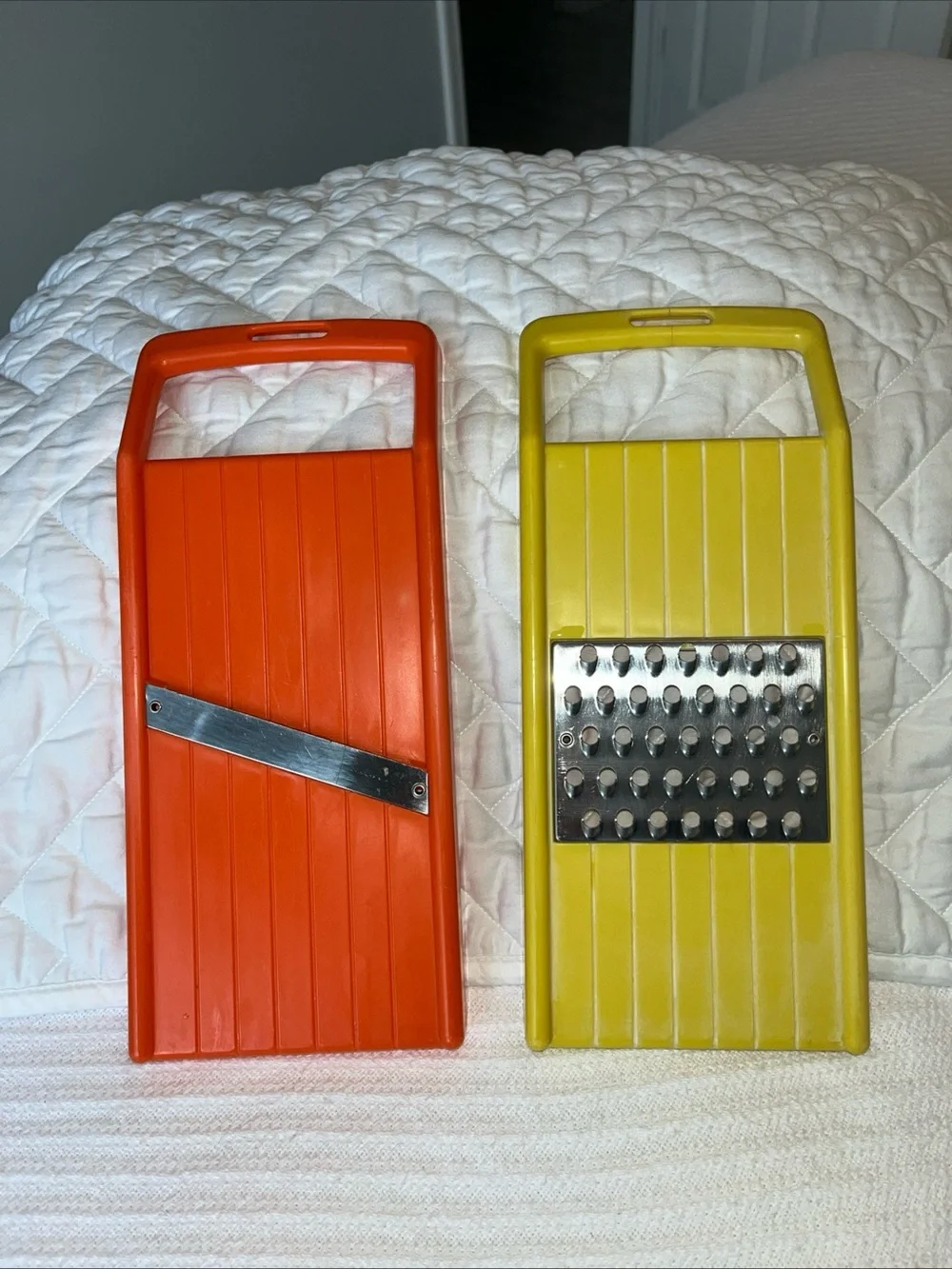 Rubbermaid Yellow Handheld Grater with Stainless Steel Blade